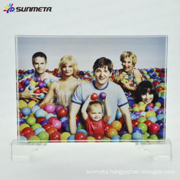 High quality cheap price sublimation crystal photo frame BSJ-28